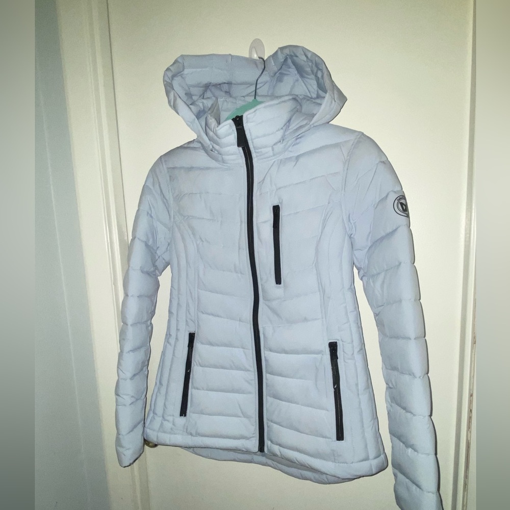 Nautica | Women’s Jacket | X Small | Baby Blue | NWT | Hooded